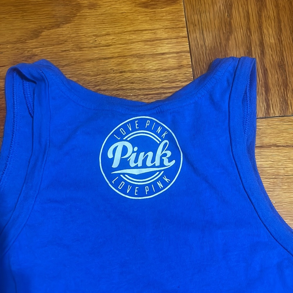 πSuper cute π adorable π Victoria's Secret PINK π PINK π tank top π EUC π - Picture 3 of 4